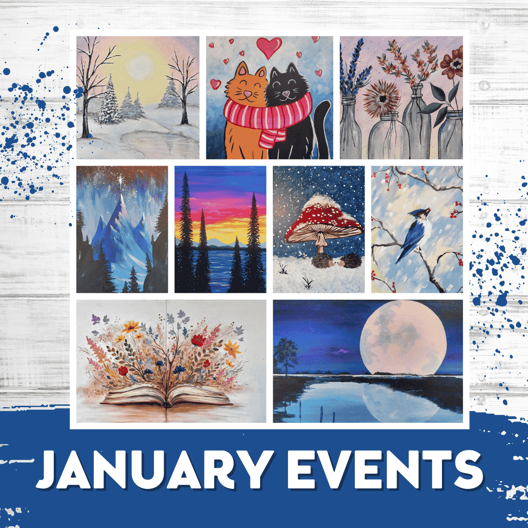  Colorful Beginnings: Painting at Pinot's Palette for a Vibrant New Year!